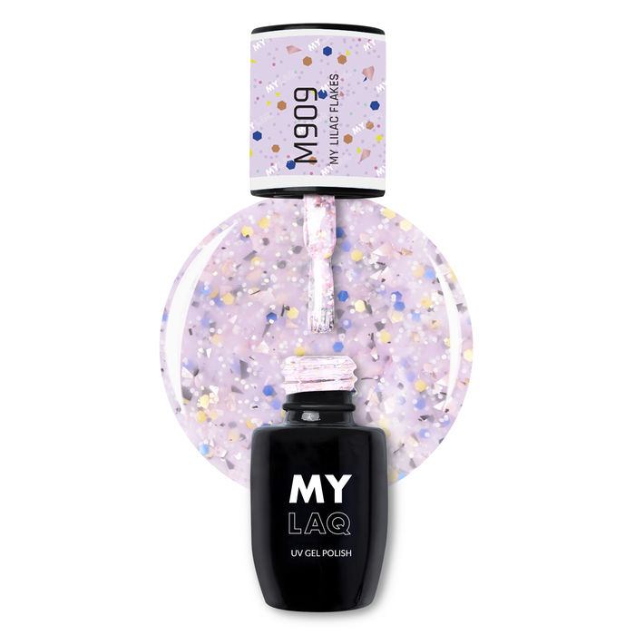 UV Nagellack My Lilac Flakes