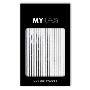 MY Silver Line Sticker